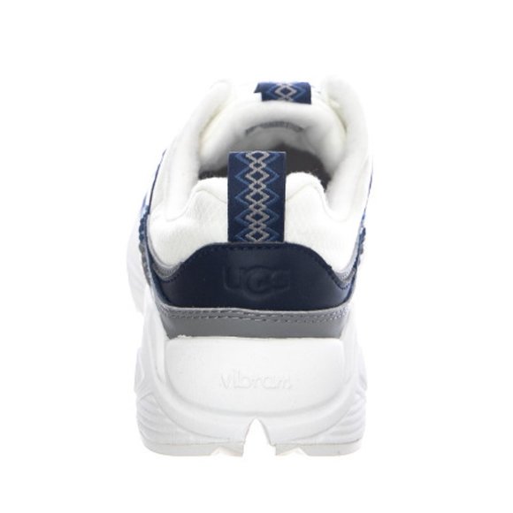 Mens Miwo Trainer Mono Dark / Sapphire Low Shoes - Picture 4 of 6